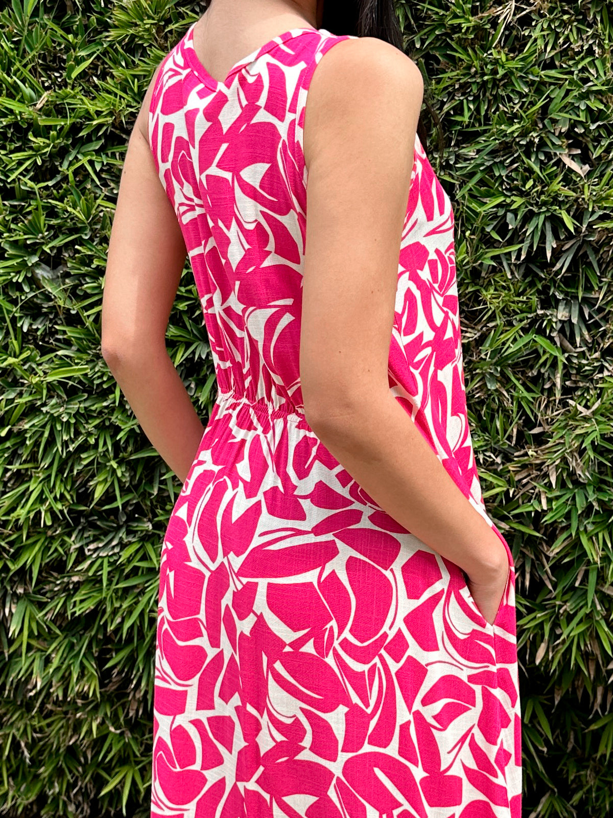 VESTIDO DANAE FUCSIA