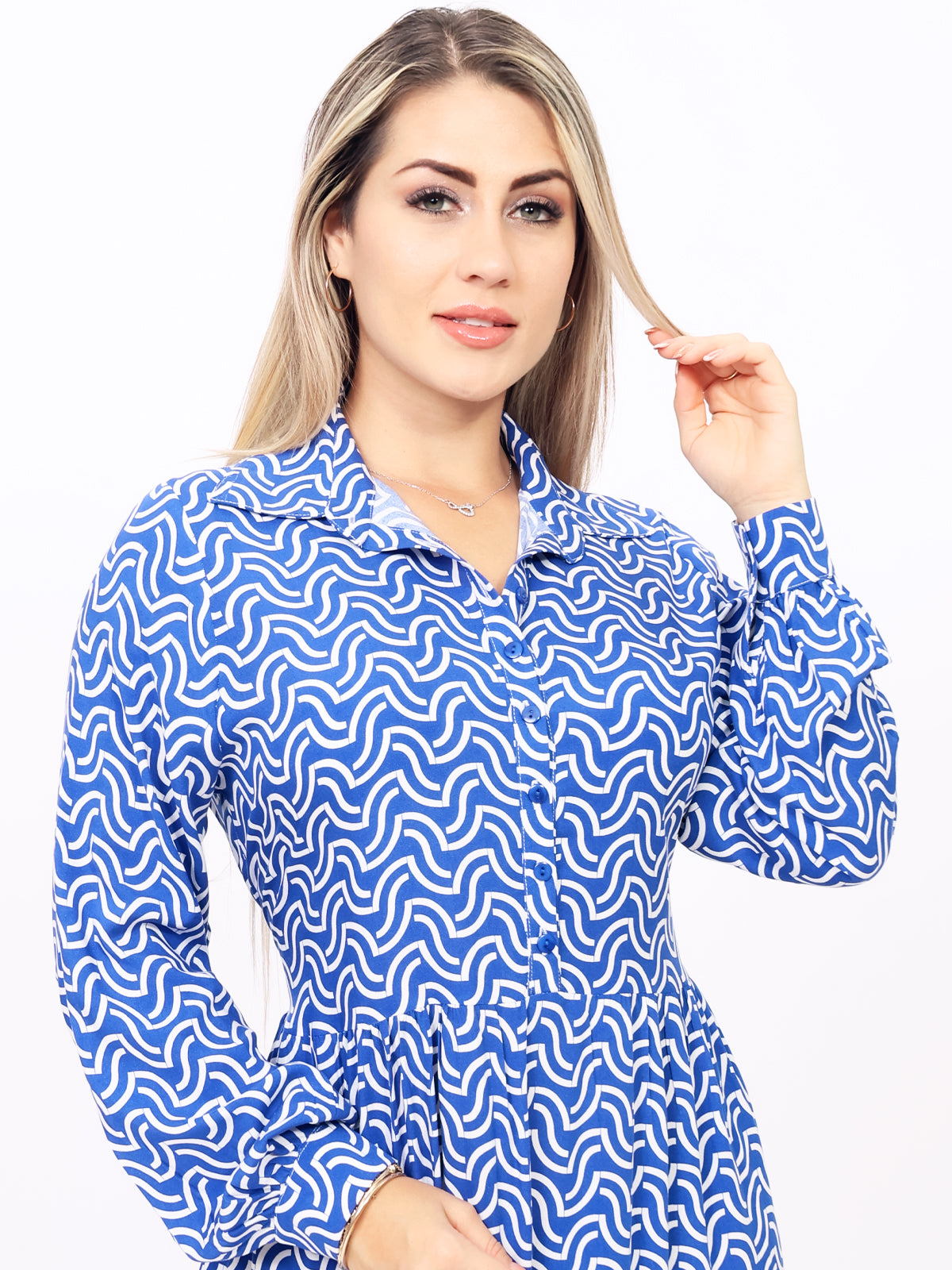 VESTIDO VANESSA AZUL