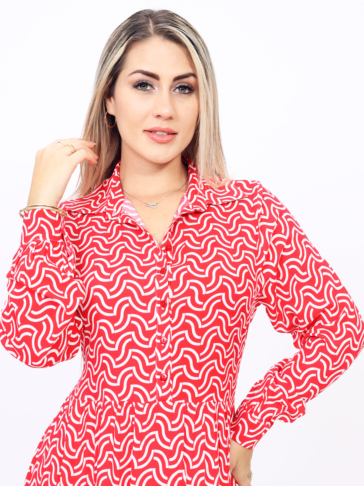 VESTIDO VANESSA ROJO