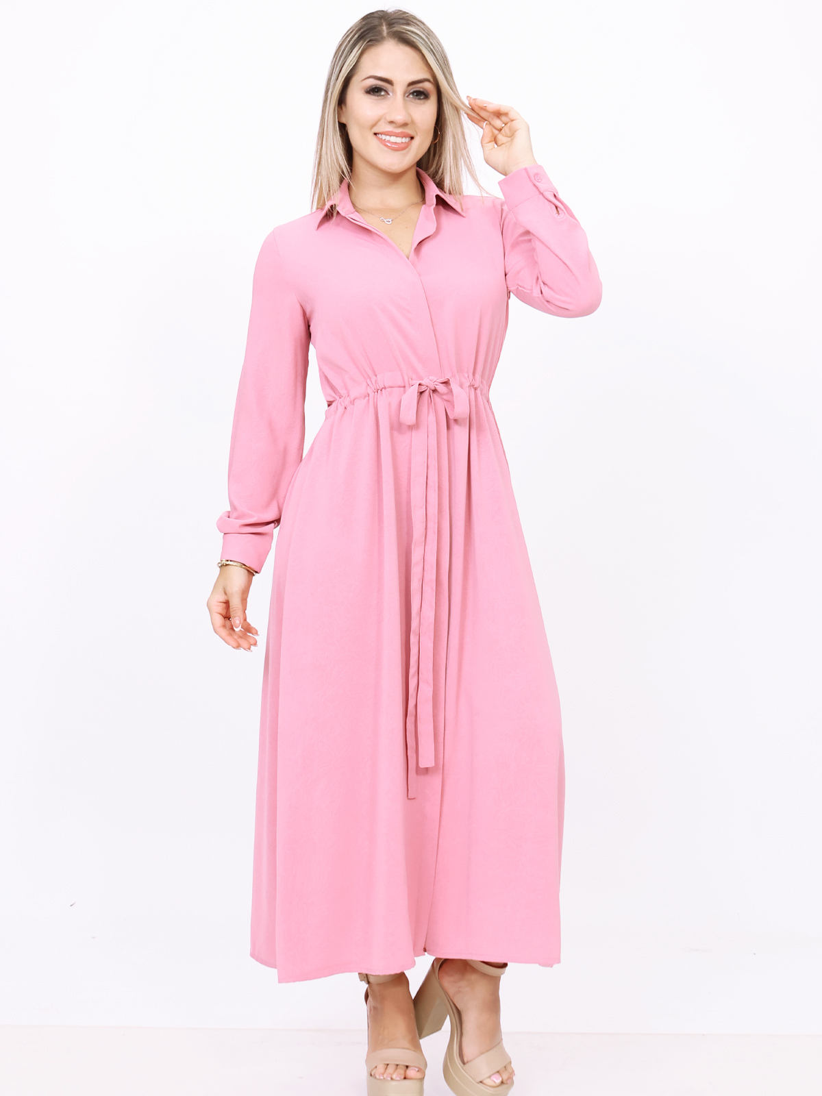 VESTIDO ALONDRA PALO ROSA