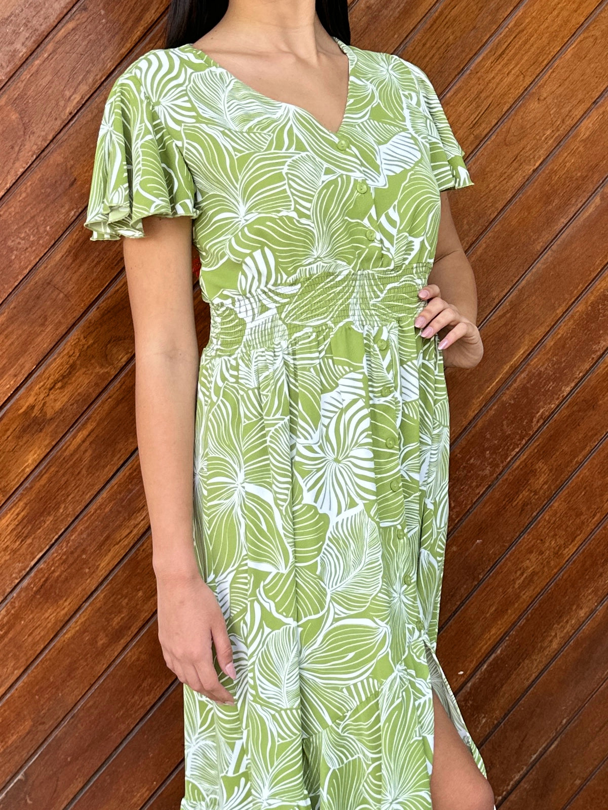 VESTIDO CAMELIA VERDE