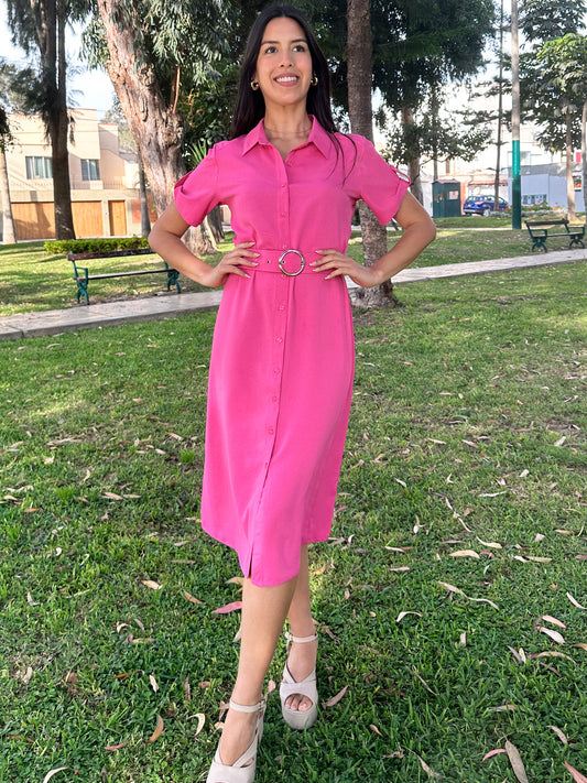 VESTIDO MÍA ROSADO