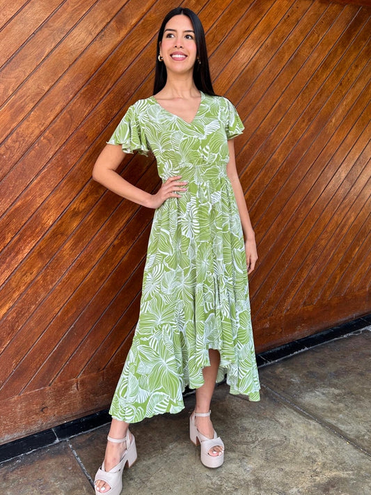 VESTIDO CAMELIA VERDE
